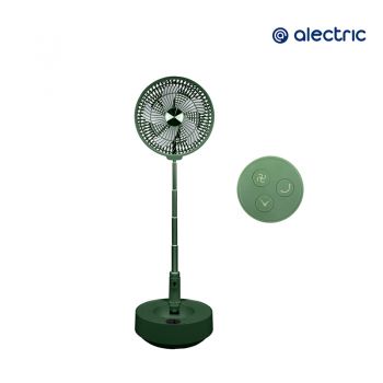 Alectric พัดลมปล่อยไอน้ำไร้สาย รุ่น Humidifier1 3in1 ปรับระดับ พับเก็บได้ -Green - รับประกัน 3 ปี