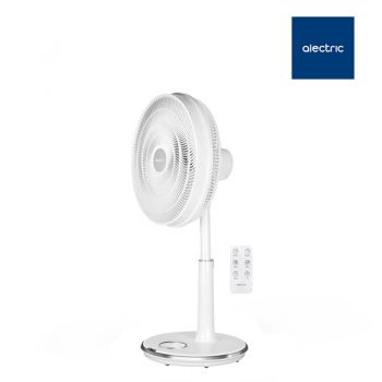 Alectric พัดลมอัจฉริยะ 16 นิ้ว พร้อมรีโมทคอนโทรล รุ่น RF2 - Silver